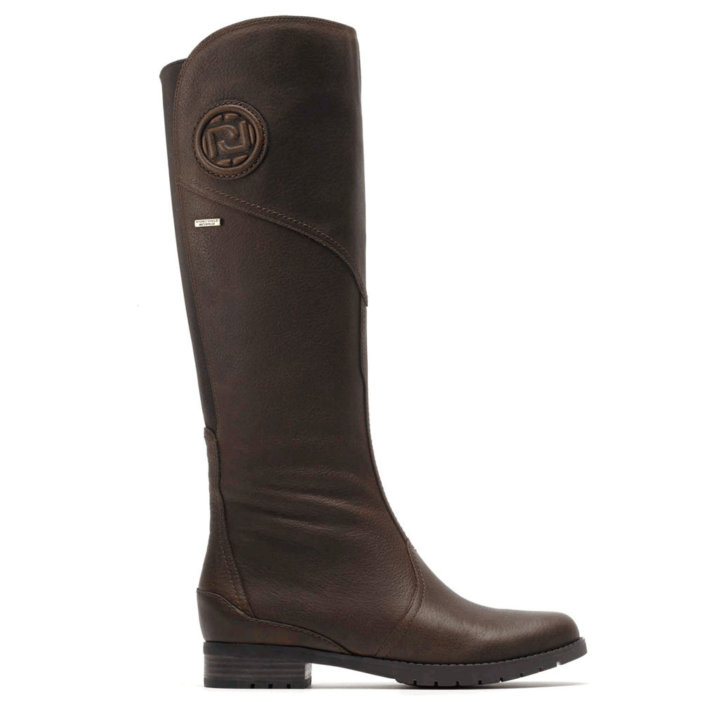 Rockport Singapore Womens Boots - Tristina Gore Tall Brown - WR0534126